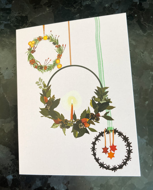Wreaths - Holiday Card