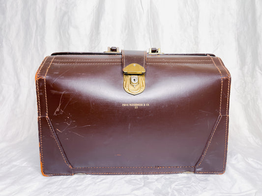 Vintage Price Waterhouse & Co. Leather Case.