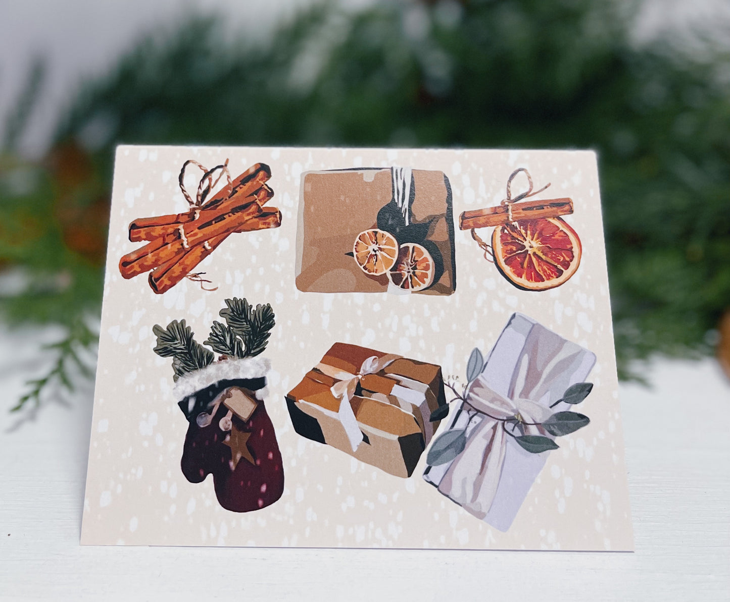 Bringing Gifts - Holiday Greeting Card